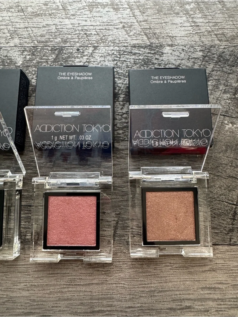 Addiction Tokyo Eyeshadow-Nostalgia Shanghai Breakfast PrivateBeach Cafe Solaire